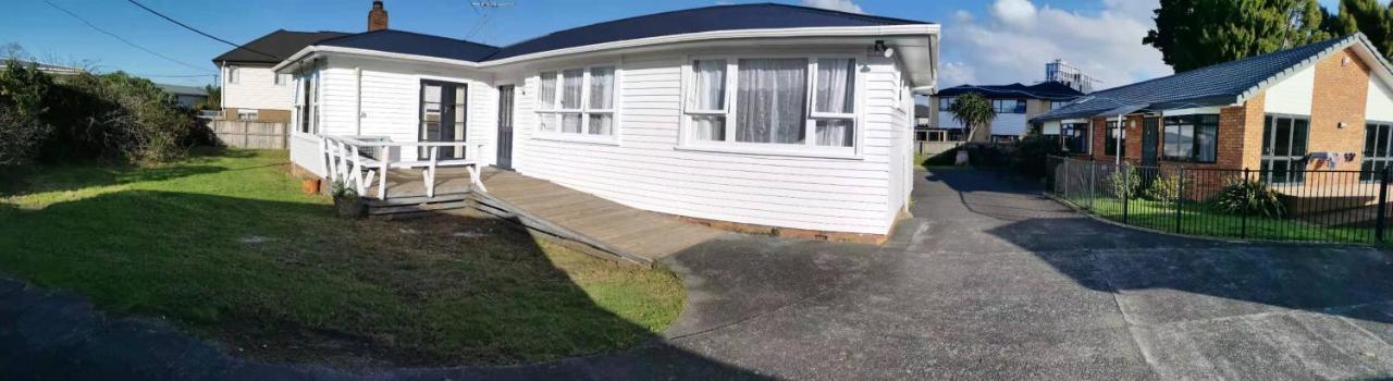 White Weather Board House Auckland Luaran gambar